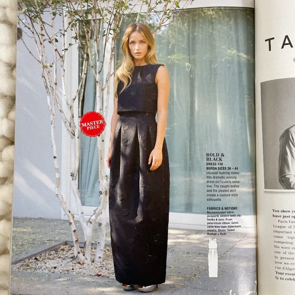 Burda Style Magazine 12/2013 English Uncut Sewing Patterns - Picture 11 of 12